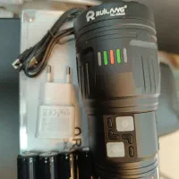 چراغ قوه زوم دار پلیسی برد ۱۵۰۰ متر|کوهنوردی و کمپینگ|اهواز, ۳۰ متری|دیوار