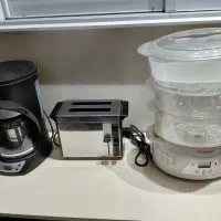 قهوه ساز توستر نون نان تانیا بخارپز سانی بخار پز