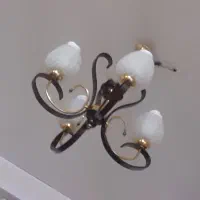 لوستر چوبی سالم سالم