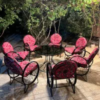 میز صندلی باغی/مدل فرفورژه/تحویل سریع