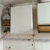کابینت فلزی و هود سینک