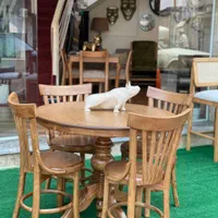 صندلی لهستانی چهار نفره|میز و صندلی غذاخوری|رشت, چله خانه|دیوار