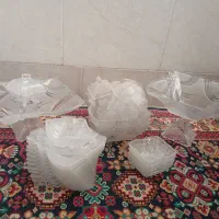 ظروف کریستال طرح پاپیون اصل ژاپن