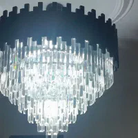 لوستر مدرن|لوستر و چراغ آویز|هشتگرد, فاز ۲ مهستان|دیوار