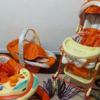 کالسکه روروعک و کریر صندلی ماشین کودک|کالسکه و لوازم جانبی|مهاجران, |دیوار