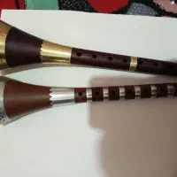 ساز سرنا چوب کنار و کهور|سازهای بادی|همدان, |دیوار