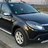 ساندرو استپ وی مشکی|خودرو سواری و وانت|گرگان, |دیوار