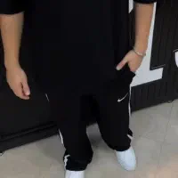 ست تیشرت و شلوار بگ مشکی خنک و راحت|لباس|کرج, حصارک بالا|دیوار