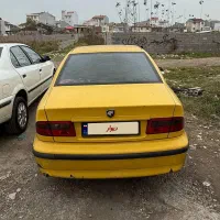 تاکسی سمند Lx زرد