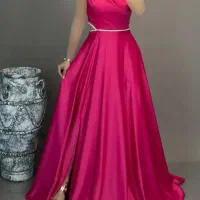 لباس مجلسی سرخابی