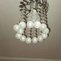 لوستر کنترل دار کم مصرف دارای سه حالت نور دهی|لوستر و چراغ آویز|اراک, |دیوار