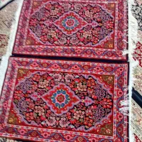 دو عدد فرش دست باف تمیز عالی