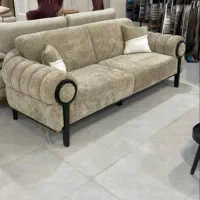 مبل راحتی کلاسیک تشریفات ۸نفره چوب گردو