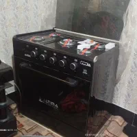 اجاق گاز آلتیما مشکی نو طرح فر