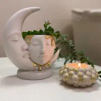 گلدان طرح بوسه ماه|صنایع دستی و سایر لوازم تزئینی|تهران, والفجر (افسریه)|دیوار