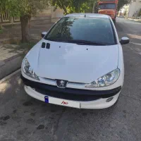 پژو 206 بکر سفید 1401