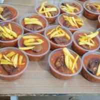 تهیه غذا صدف