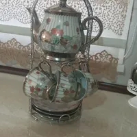 قوری وفنجان