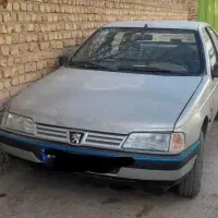 پژو 405 نقره ای