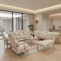 مبل چستر فرانسوی ۸ نفره/کیفیت شرکتی/ اقساط