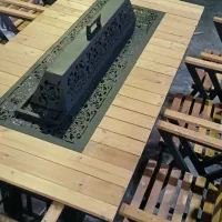 بآربیکیو آتشدان مسطتیل در ابعاد سفارشی|اجاق گاز و لوازم برقی پخت‌وپز|تهران, شوش|دیوار