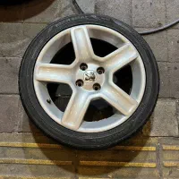 رینگ ۱۷ چلنجر و لاستیک مارشال ۲۰۵/۴۵/۱۷|قطعات یدکی و لوازم جانبی|تهران, اختیاریه|دیوار