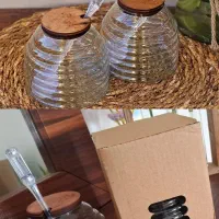 جا عسلی درب چوبی