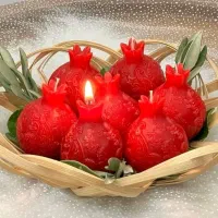 شمع های یلدایی|صنایع دستی و سایر لوازم تزئینی|قم, هفت تیر|دیوار