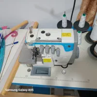 چرخ خیاطی صنعتی سردوز ۵ نخ جک e4s-mo4
