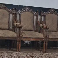 مبل ۷نفره چوب راش|مبلمان خانگی و میز عسلی|تربت جام, پاسداران|دیوار