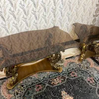 مبل سلطنتی با منبت کاری|مبلمان خانگی و میز عسلی|قرچک, پویینک|دیوار