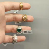 انواع نمونه های مختلف انگشتر مستعمل در حد نو|جواهرات|مشهد, انقلاب|دیوار