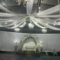 نصب داربست عروسی با تشریفات کامل|خدمات پذیرایی، مراسم|توتکابن, |دیوار