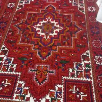 یک جفت فرش اهر نقشه چشمه جان