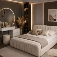 تخت خواب مدل ویکتوس دونفره+ مستقیم ازکارگاه