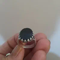 دو انگشتر نقره