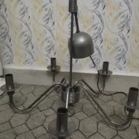 لوستر ۵شعله سرپیچ شمعی