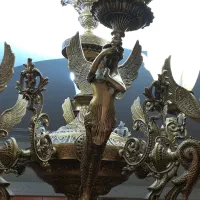 لوستر برنز|لوستر و چراغ آویز|قدس, شهرک دانش|دیوار