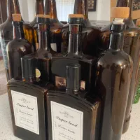 بطری شیشه ای ۳ و ۱ لیتری