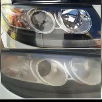 شفاف سازی رفع کدری چراغ صداگیری دمپینگ اتاق خودرو