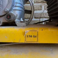 پمپ باد ۱۵۰ لیتری تک سیلندر در حد نو کمپرسور باد|ابزارآلات|تهران, شهرک امام خمینی|دیوار