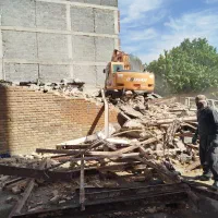 تخریب ساختمان ،خاکبرداری،سازه نگهبان