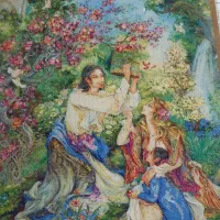 تابلوفرش دستبافت|تابلو فرش|ورامین, ورامین|دیوار