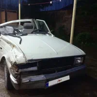 پیکان وانت تصادفی یک طرف خوردگی با سقف