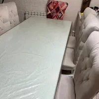 میز ناهارخوری ۸ نفره به همراه صندلی