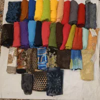 مجموعه شال و روسری ساده و مجلسی