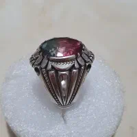 انگشتر یاقوت پرچمی با رکاب علی زنجان|جواهرات|تهران, شهرک طالقانی|دیوار