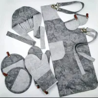 دوخت سرویس آشپزخانه عروس با تخفیف ویژه|سفره، حوله، دستمال آشپزخانه|نیشابور, شهید بهشتی|دیوار