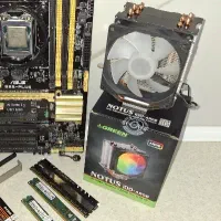 فن کولر گیمینگ گرین notus-100 argb|قطعات و لوازم جانبی رایانه|رشت, استادسرا|دیوار