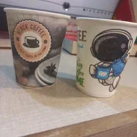 لیوان کاغذی بسته ۵۰ تایی ۶۰هزار|ظروف نگهدارنده، پلاستیکی، یکبارمصرف|ملارد, |دیوار